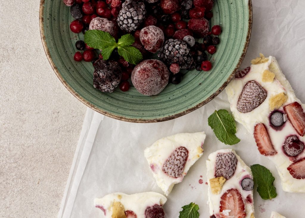 top-view-deloicious-frozen-fruit-yogurt